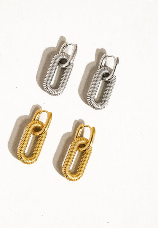 The Adelina Grace cuteness overload hoop earrings