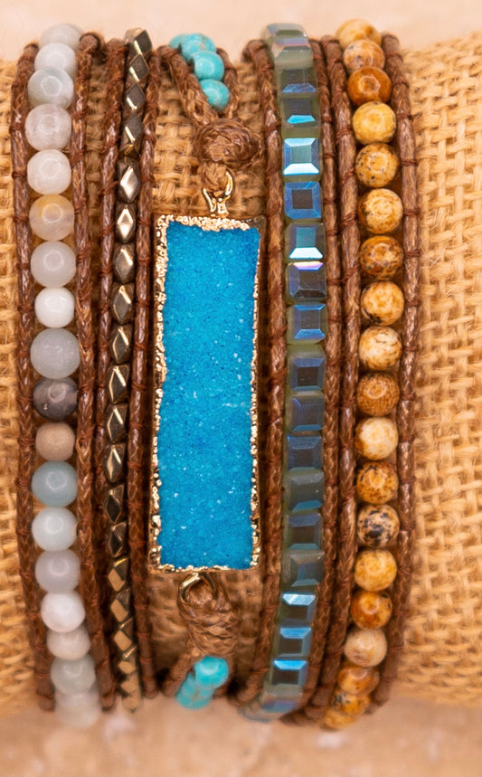The Adelina Humbling wrap Bracelet