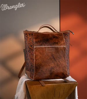 Wrangler Backpack leather and cowhide