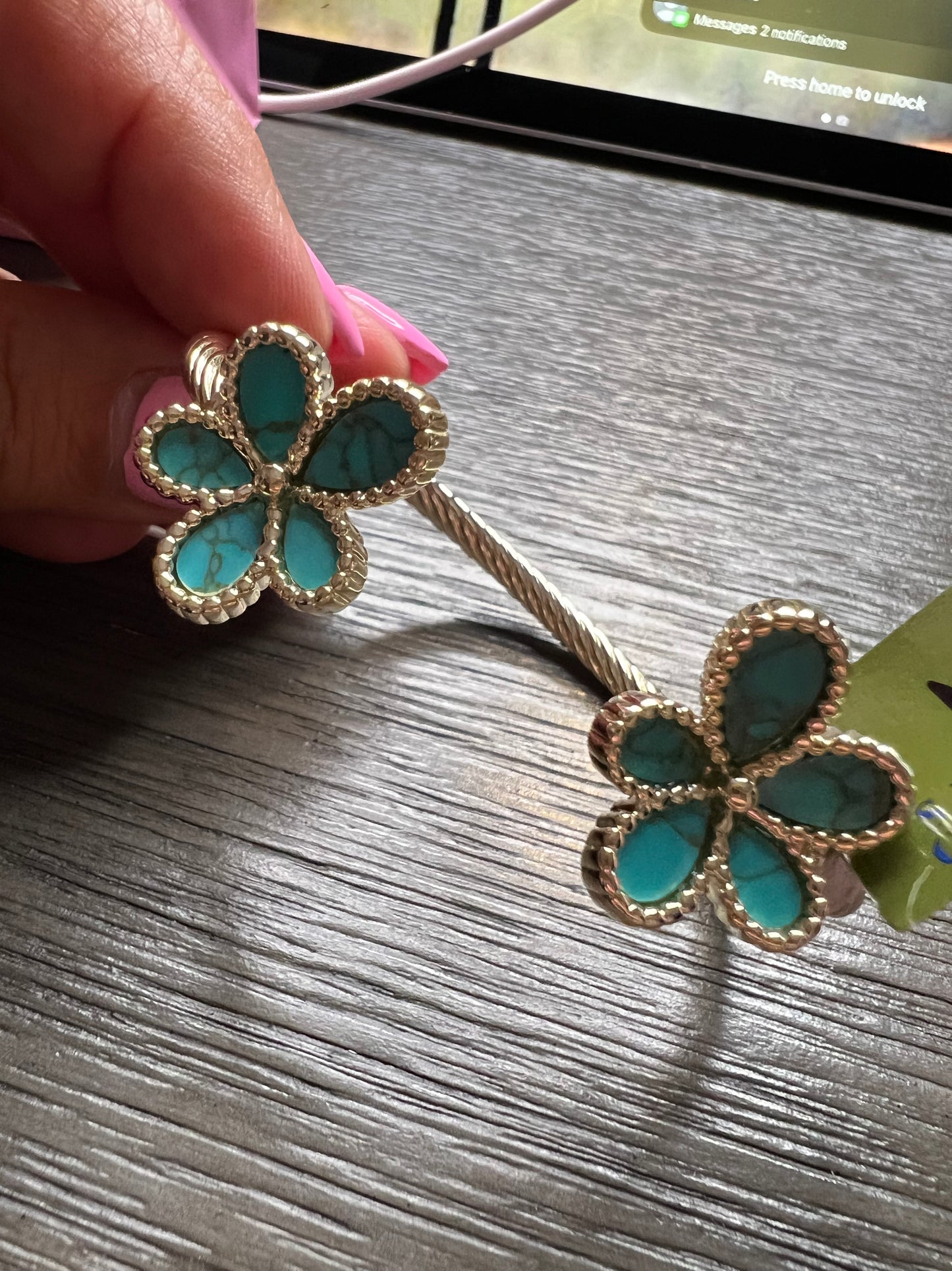 Double Flower bracelet