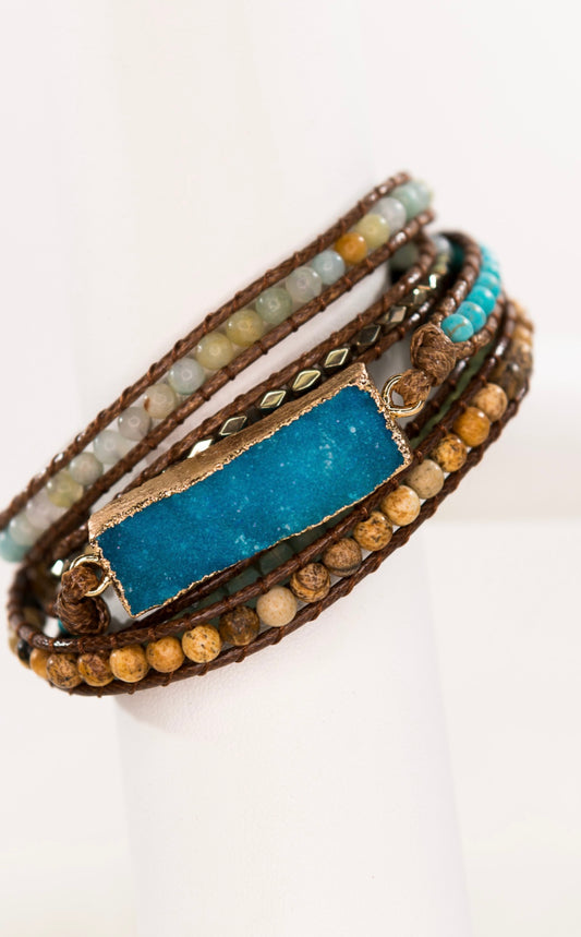 The Adelina Humbling wrap Bracelet