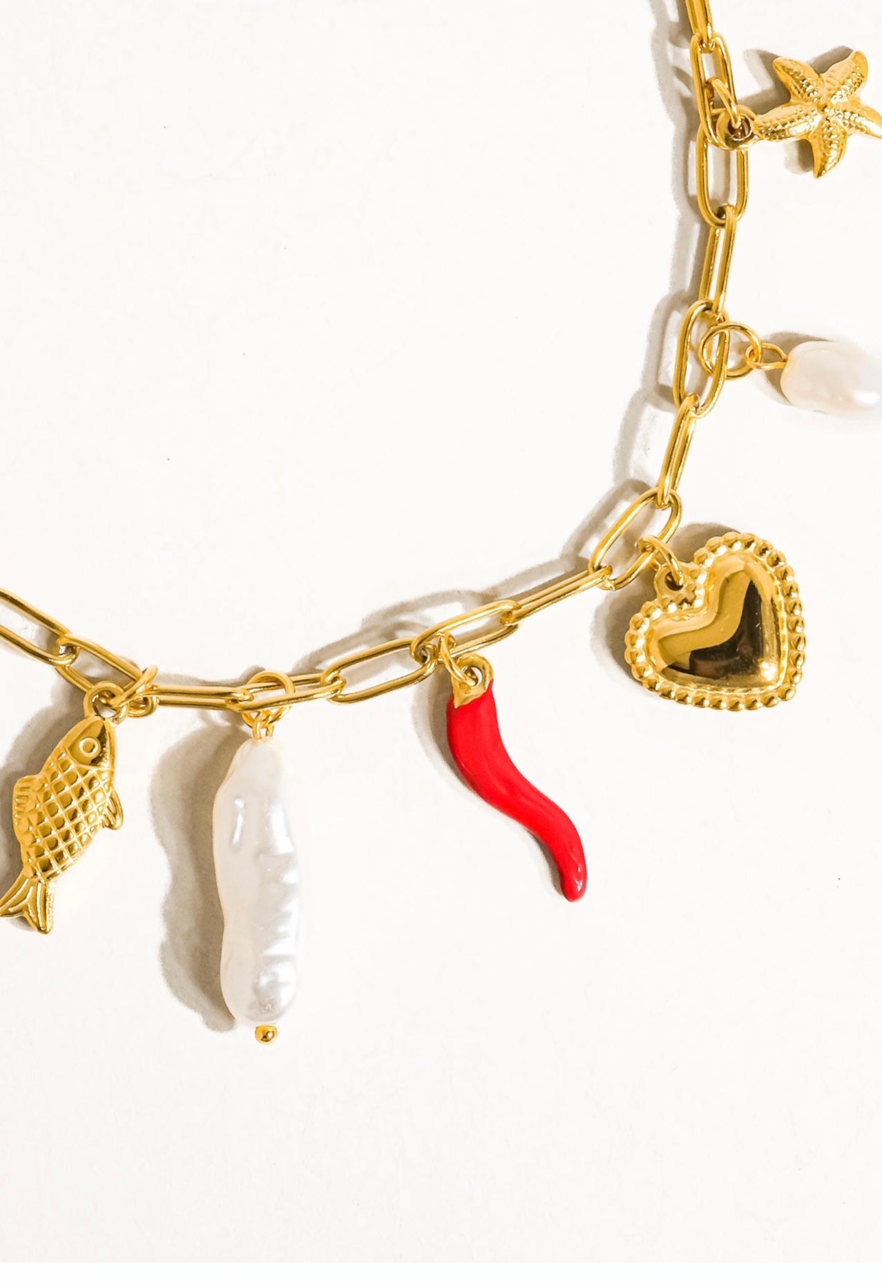 Fish Charm Necklace