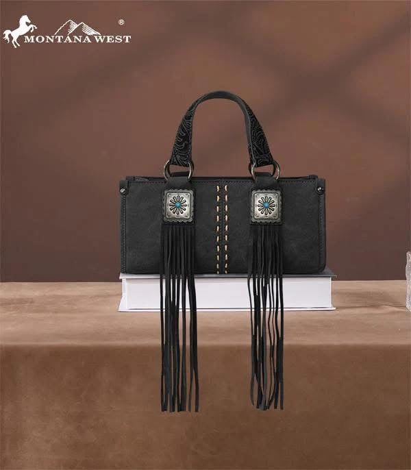 MW CONCHO FRINGE CROSSBODY BAG