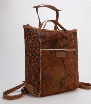 Wrangler Backpack leather and cowhide