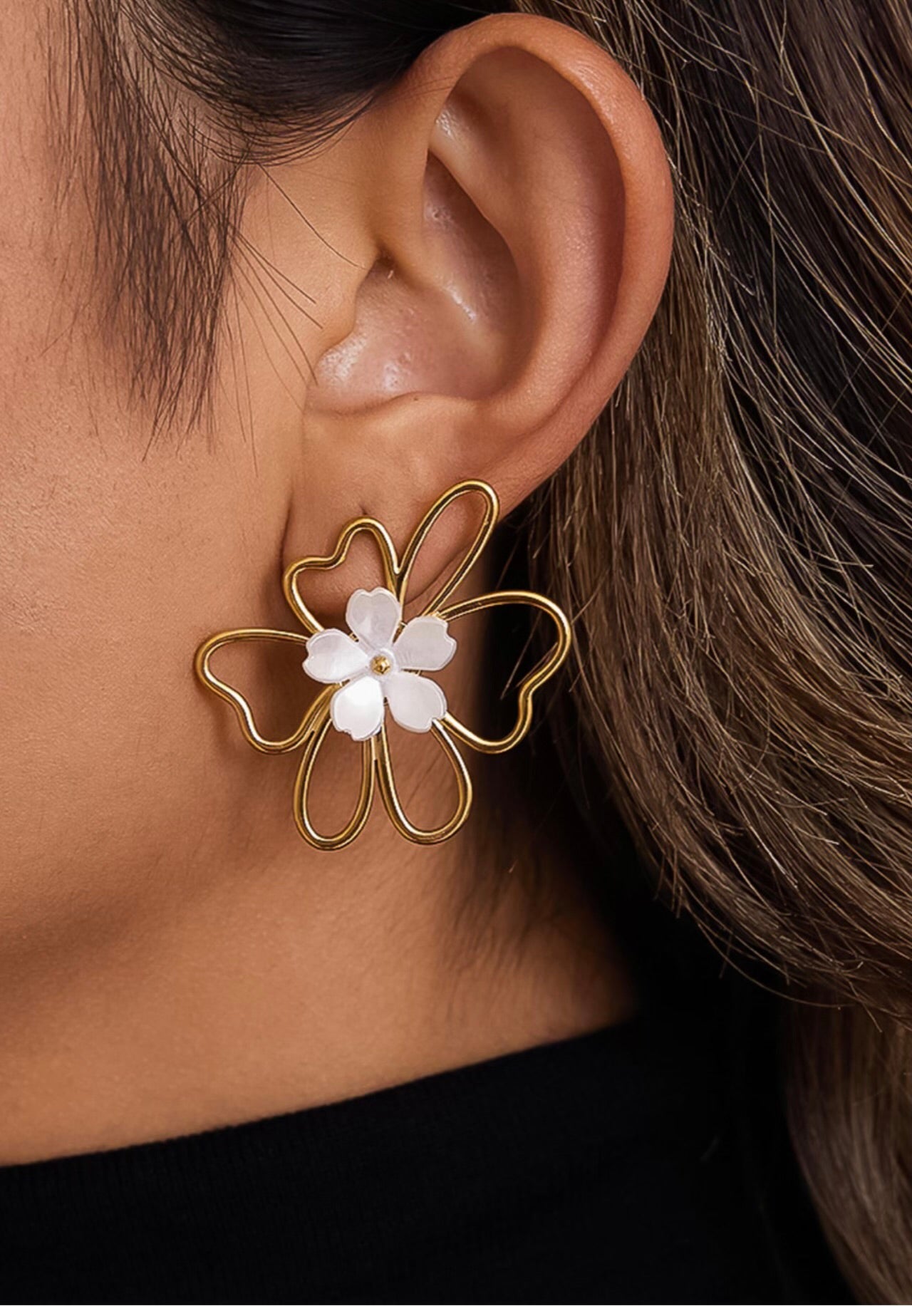 “The Elle Layne Grace Blossom Earrings