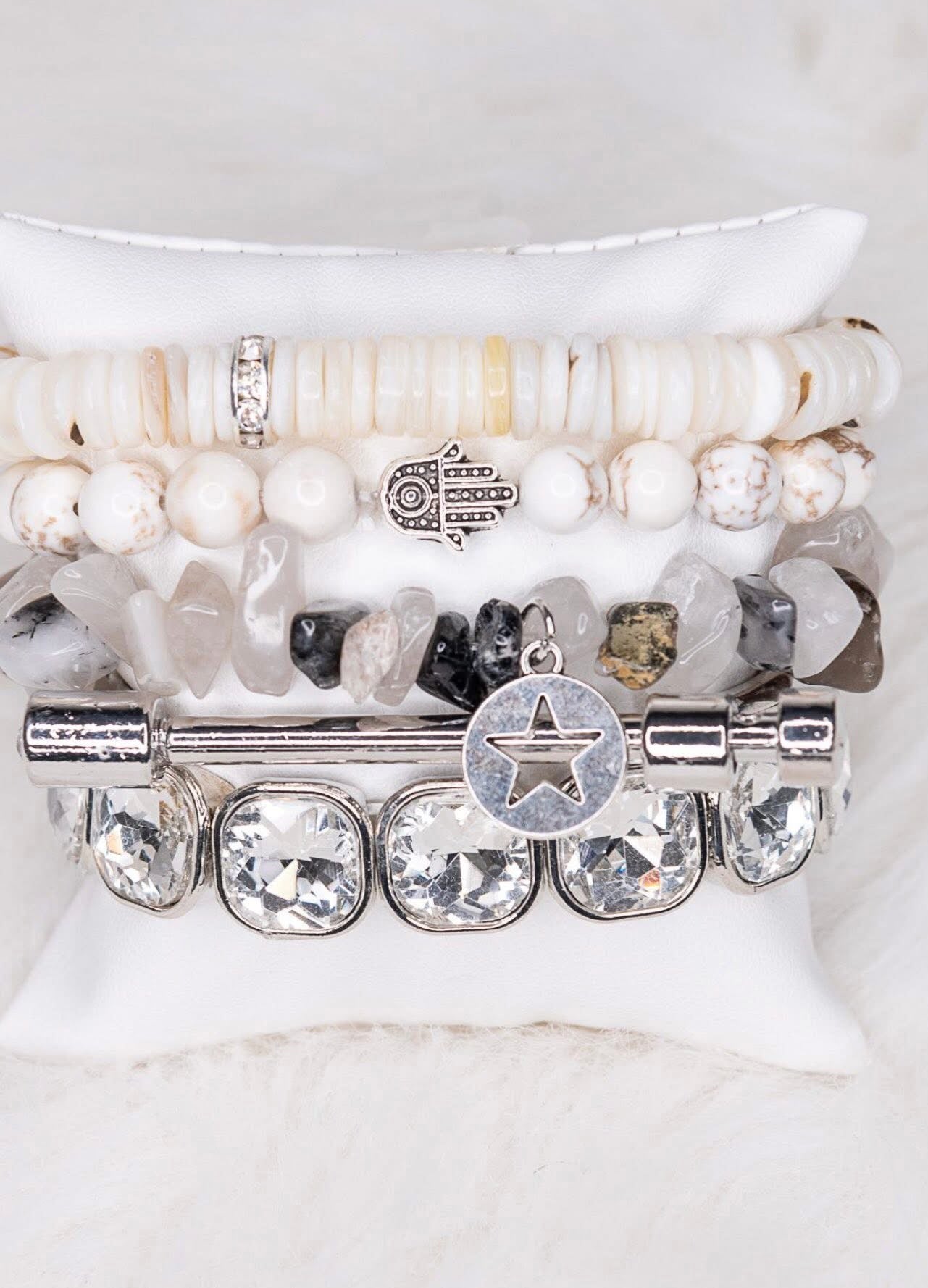 ✨ “Dwell in His Light” Bracelet Stack ✨