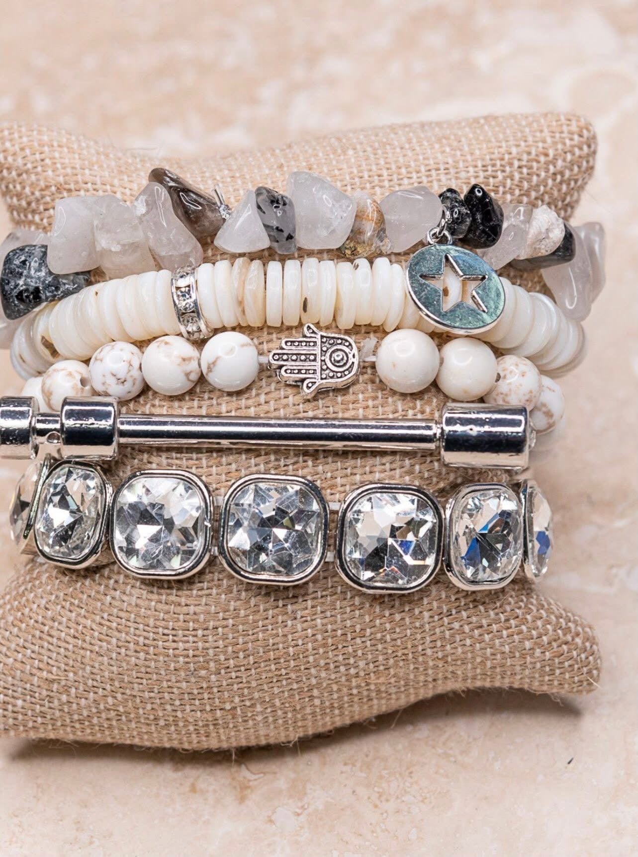 ✨ “Dwell in His Light” Bracelet Stack ✨