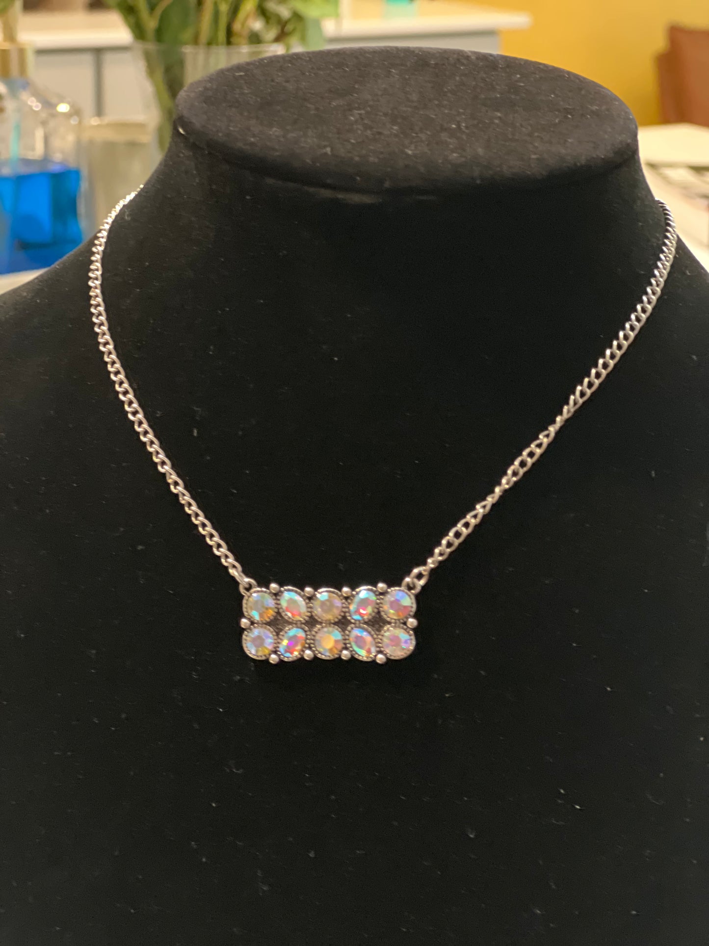 CUTE AND SIMPLE AB Necklace