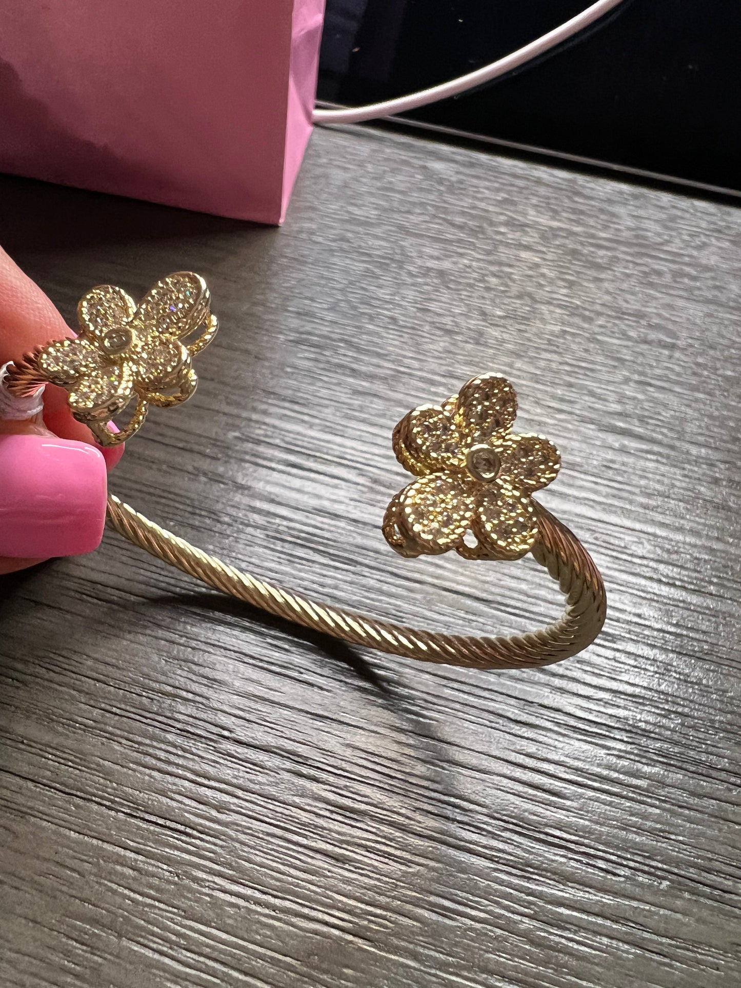 Double Flower bracelet