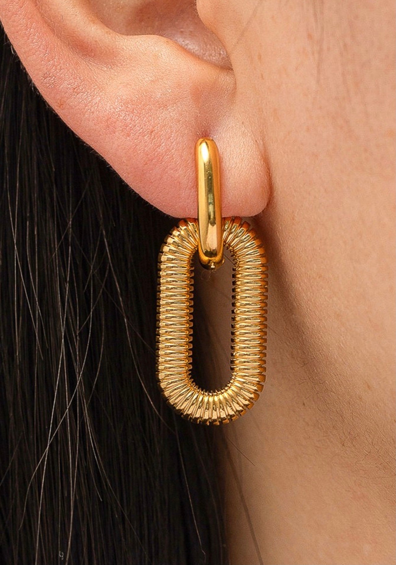 The Adelina Grace cuteness overload hoop earrings