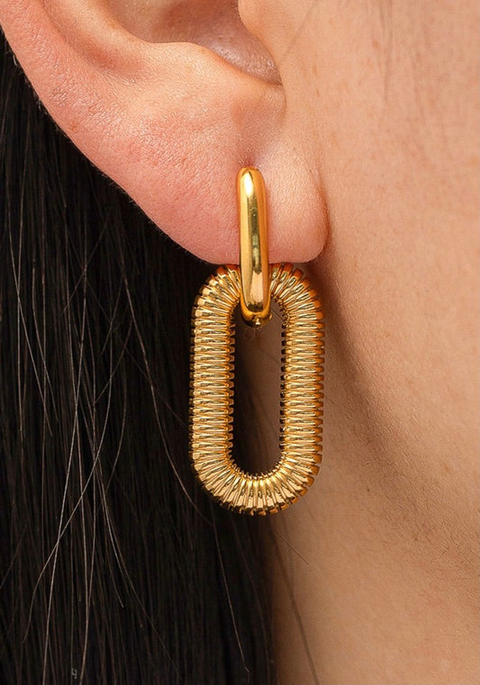 The Adelina Grace cuteness overload hoop earrings