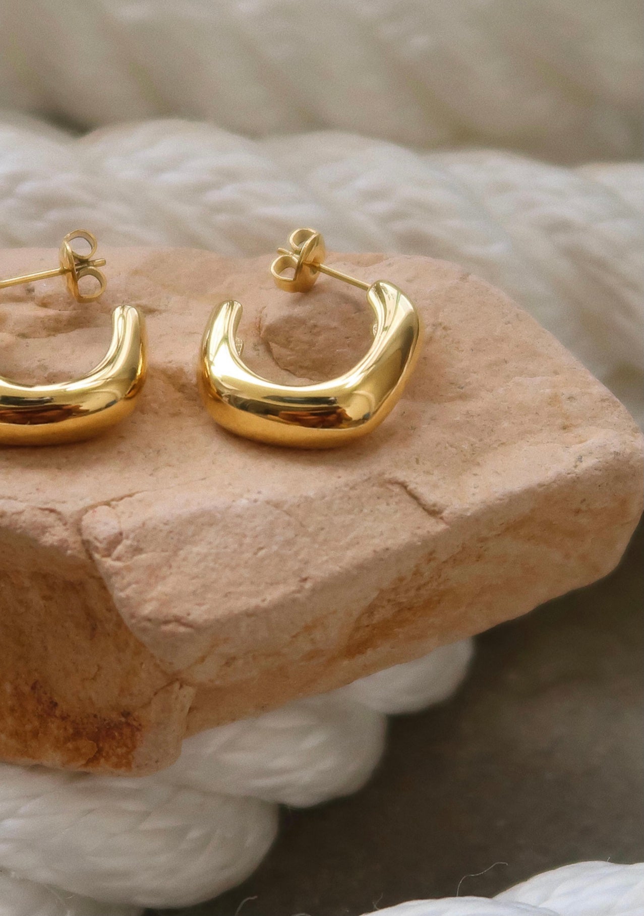 The Olivia Layne Classic C Hoop Earrings