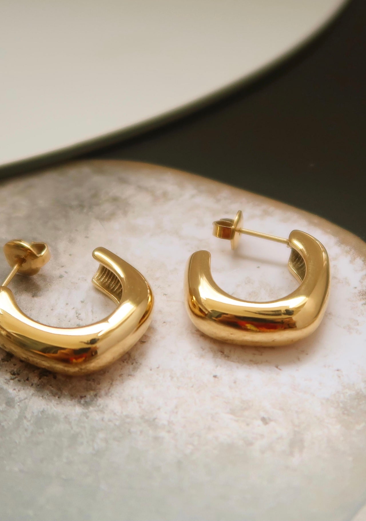 The Olivia Layne Classic C Hoop Earrings