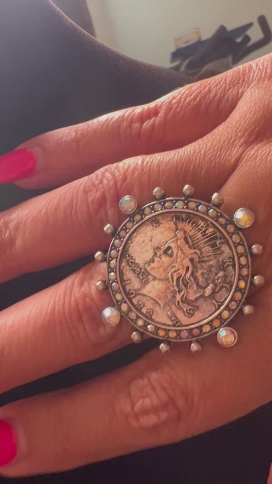 Gorgeous Coin Ring