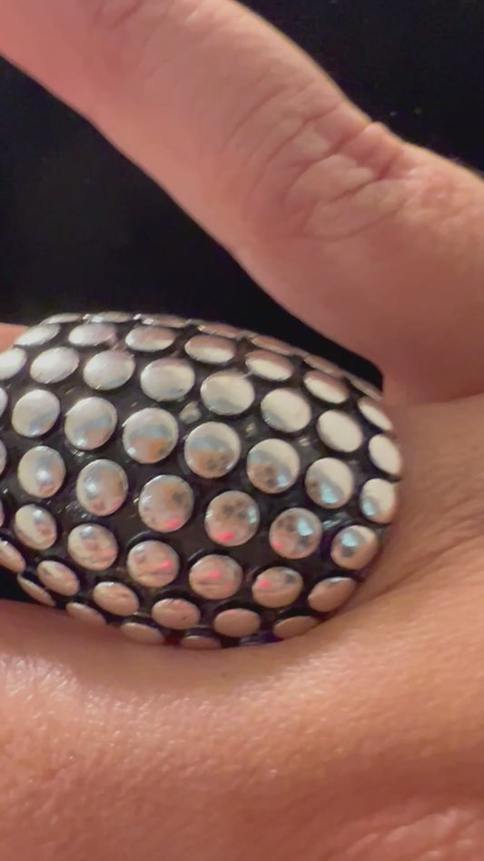 Stunning Large Dome Ring