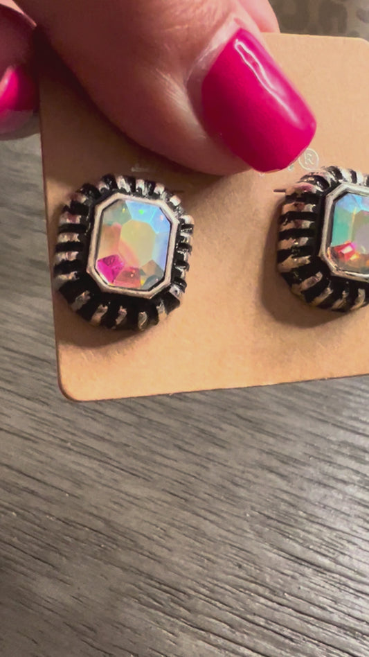 Super Super Cute AB Stud Earrings